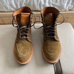 Allen Edmonds Freeport Suede Weatherproof Lug Boot.